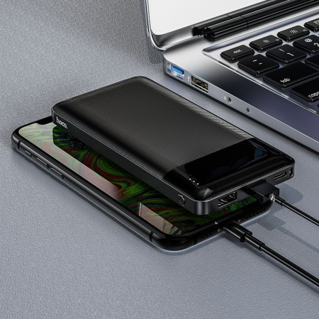 Портативное зарядное устройство HOCO J72 Power bank 10000mAh, черный
