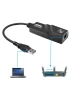 Адаптер - переходник USB3.0 - RJ45 (LAN) до 1000 Мбит/с, черный