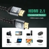 Кабель HDMI v2.1 Premium PRO UltraHD 8K 60Гц / 4K 120Гц, поддержка HDR, ARC, 48 Гбит/с, в оплетке, 1,5 метра