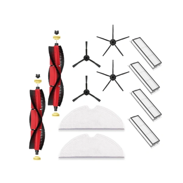Набор аксессуаров Maxi для робота-пылесоса Roborock S5 Max, основная щетка с роликами, черные боковые щетки