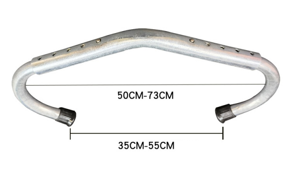 Антибрык, оцинкованная труба