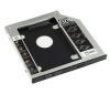 Адаптер SATA III - внутренний корпус для SSD/HDD для ноутбука - optibay (оптибей), 12.7мм, металлический
