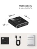 Переключатель-разветвитель (свитч-сплиттер) DisplayPort v1.4 – 2×1 Bi-Direction – 8K 60Гц / 4K 120Гц, 32.4 Гбит/с, алюминий