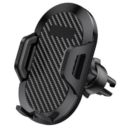 Автомобильный держатель для телефона S168+CF33A на воздуховод (дефлектор), черный