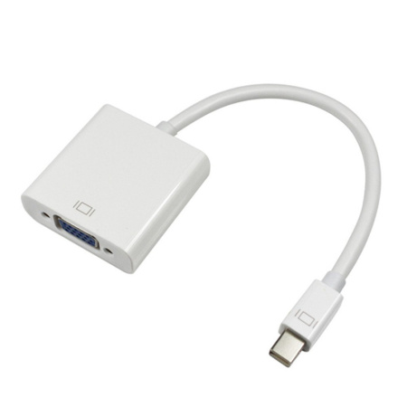 Адаптер - переходник Mini DisplayPort - VGA, белый