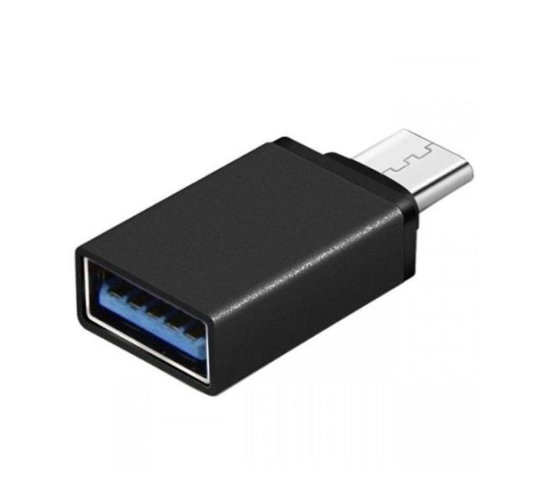 Адаптер - переходник OTG USB3.1 Type-C - USB3.0, черный