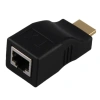Удлинитель сигнала HDMI по витой паре RJ45 (LAN) до 30 метров, пассивный, комплект