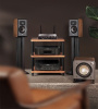 Аудио адаптер Hi-Fi LY18 Bluetooth v5.4 (TX/RX) / оптика (Toslink/SPDIF) / AUX 3.5мм / RCA / USB / картридер TF / функция караоке (MIC 6,35мм), регулировка звука и тембра, пульт ДУ