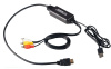 Кабель - переходник HDMI на RCA (AV) ver.01, черный