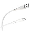 Зарядный USB дата кабель BOROFONE BX37 Type-C , 3.0A, 1м, белый