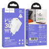 Зарядное устройство сетевое - блок питания HOCO N70, USB Type-C PD30W, белый