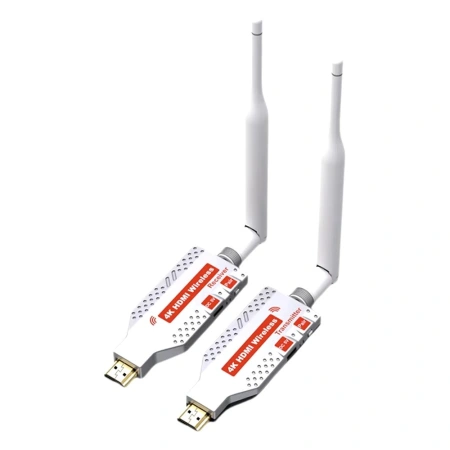 Удлинитель сигнала HDMI по Wi-Fi до 100 метров, активный, UltraHD 4K, комплект