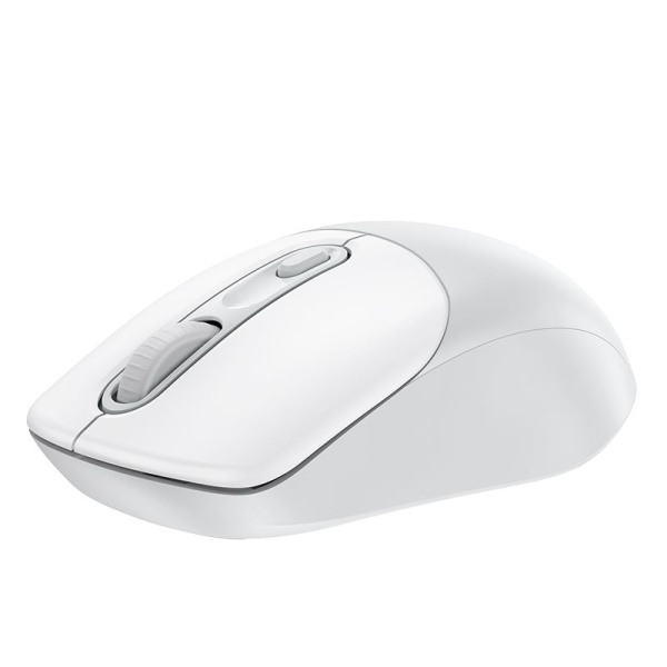 Мышь беспроводная HOCO GM28,  2,4G, 1600dpi, бизнес-модель, белый
