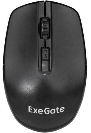 Комплект беспроводной клавиатура и мышь ExeGate Professional Standard Combo MK240, черный
