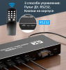 Контроллер видеостены HDMI 4K UltraHD на 4 экрана 2x2, RS232, SPDIF/Toslink, jack 3.5мм (AUX), пульт ДУ
