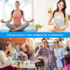 Корректор осанки - корсет ортопедический для спины - реклинатор, бандаж для позвоночника эластичный, размер XL (обхват груди 119-150см, вес 80-120кг), черный