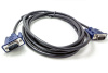 Кабель VGA - VGA 3+5, папа-папа, 1,5 метра, черный