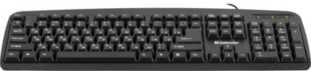 Клавиатура Defender Office HB-910, черный