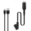 Кабель - переходник HDMI на SCART, черный