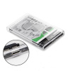 Внешний корпус - бокс SATA - MiniUSB - USB3.0 для жесткого диска SSD/HDD 2.5”, прозрачный