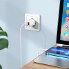 Зарядное устройство сетевое - блок питания HOCO N25, 2.1A, 2 USB, белый