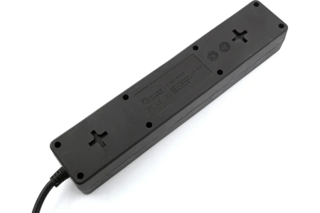 Сетевой фильтр 5bites GARDA SP5B-518 5S, 3х0.75мм2, 1,8м, черный