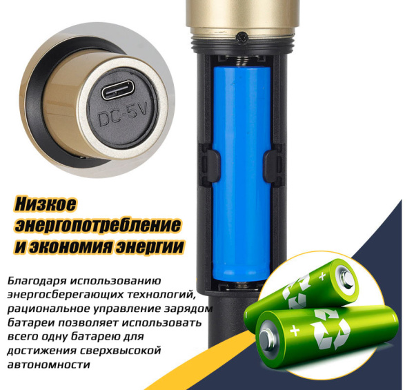 Беспроводной микрофон DM-682, комплект: 2 микрофона + приемник