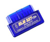 Автосканер ELM327 OBD2 v1.5 двухплатный с оригинальным чипом PIC18F25K80 - aдаптер OBDII ver1.5, Bluetooth v5.1, синий