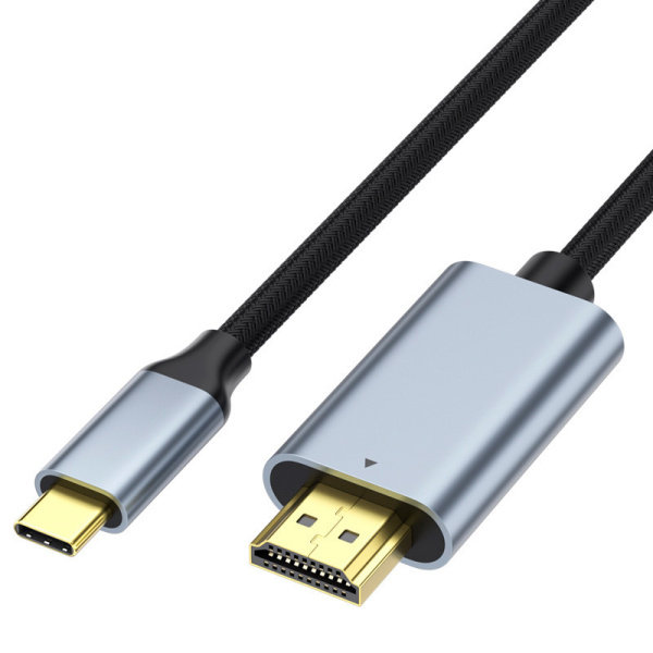 Кабель USB3.1 Type-C - HDMI, UltraHD 8K60Hz, 2 метра, черный
