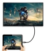 Кабель MicroHDMI - HDMI 4K, папа-папа, 1,5 метра, черный