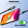 Кабель USB4.0 Type-C чип E-Marker, 8K 60Гц / 4K 144Гц, 40 Гбит/с, PD 240W (48V/5A), поддержка Thunderbolt 3/4, 0,5 метра