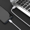 Зарядный USB дата кабель BOROFONE BX14 Type-C, 3.0A, 3м, белый