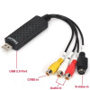 Карта видеозахвата USB2.0 - RCA (AV) EasyCAP, черный