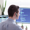 Беспроводная Bluetooth-гарнитура HOCO E60, черный