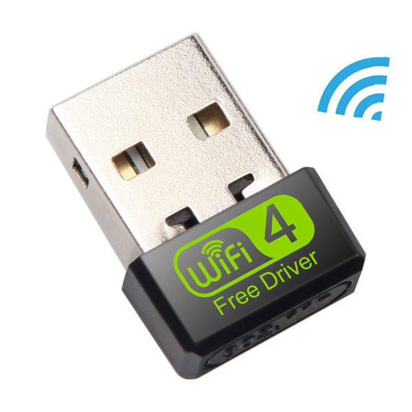 Адаптер - беспроводной Wi-Fi-приемник USB2.0, до 150 Мбит/с (Free Driver)