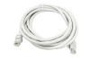 Сетевой кабель - витая пара - RJ45 (LAN) патчкорд UTP CAT-6, 15 метров, белый