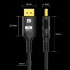 Кабель DisplayPort - DisplayPort v2.1 16K30Hz / 8K60Hz / 4K240Hz, 80Gps, 12bit, папа-папа, 2 метра, черный