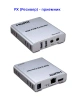 Адаптер - KVM-удлинитель HDMI по витой паре RJ45 UTP (LAN) до 60 метров, FullHD 1080p, комплект, черный